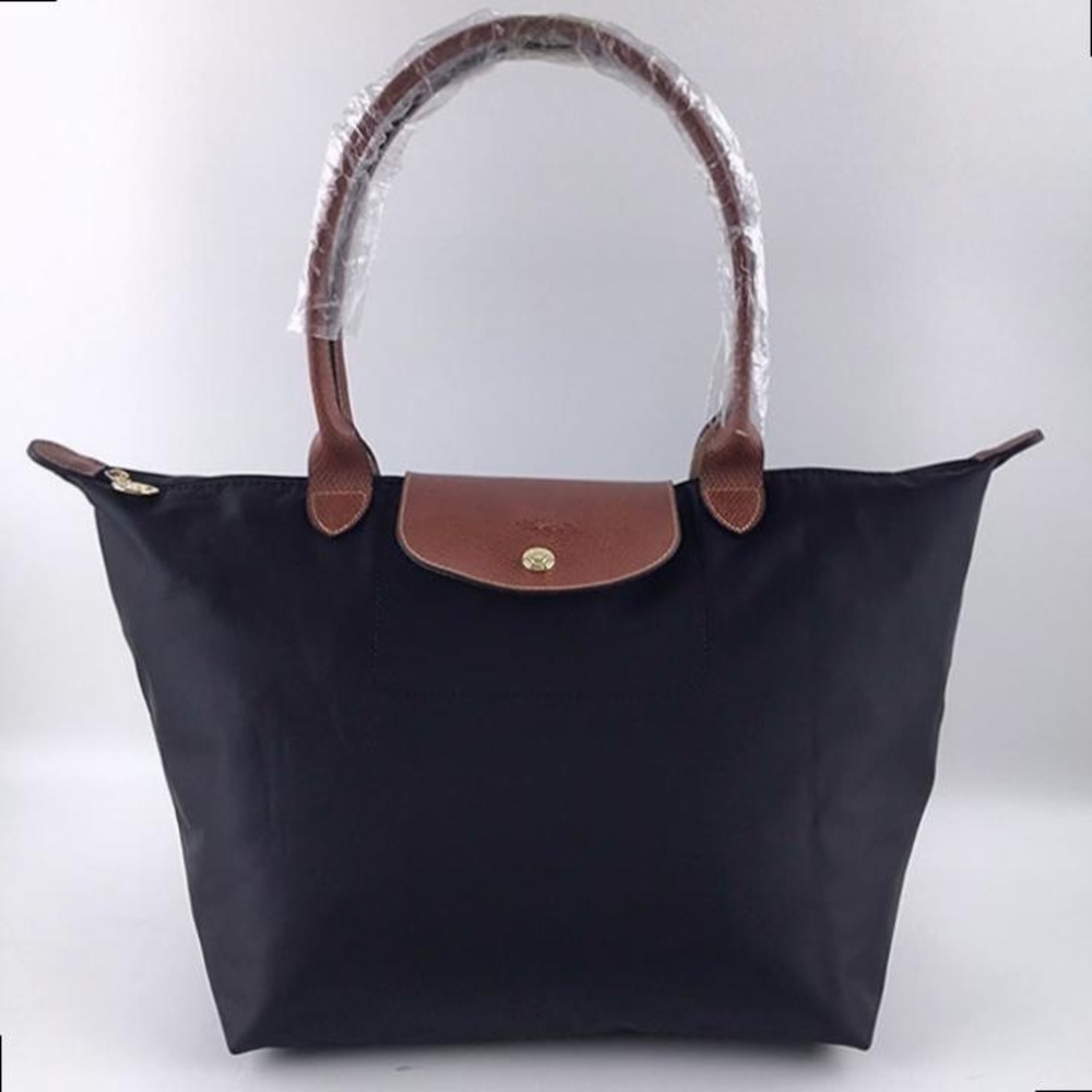 NWT Longchamp Le Pliage Original Shoulder Bag S - Black - Picture 2 of 6